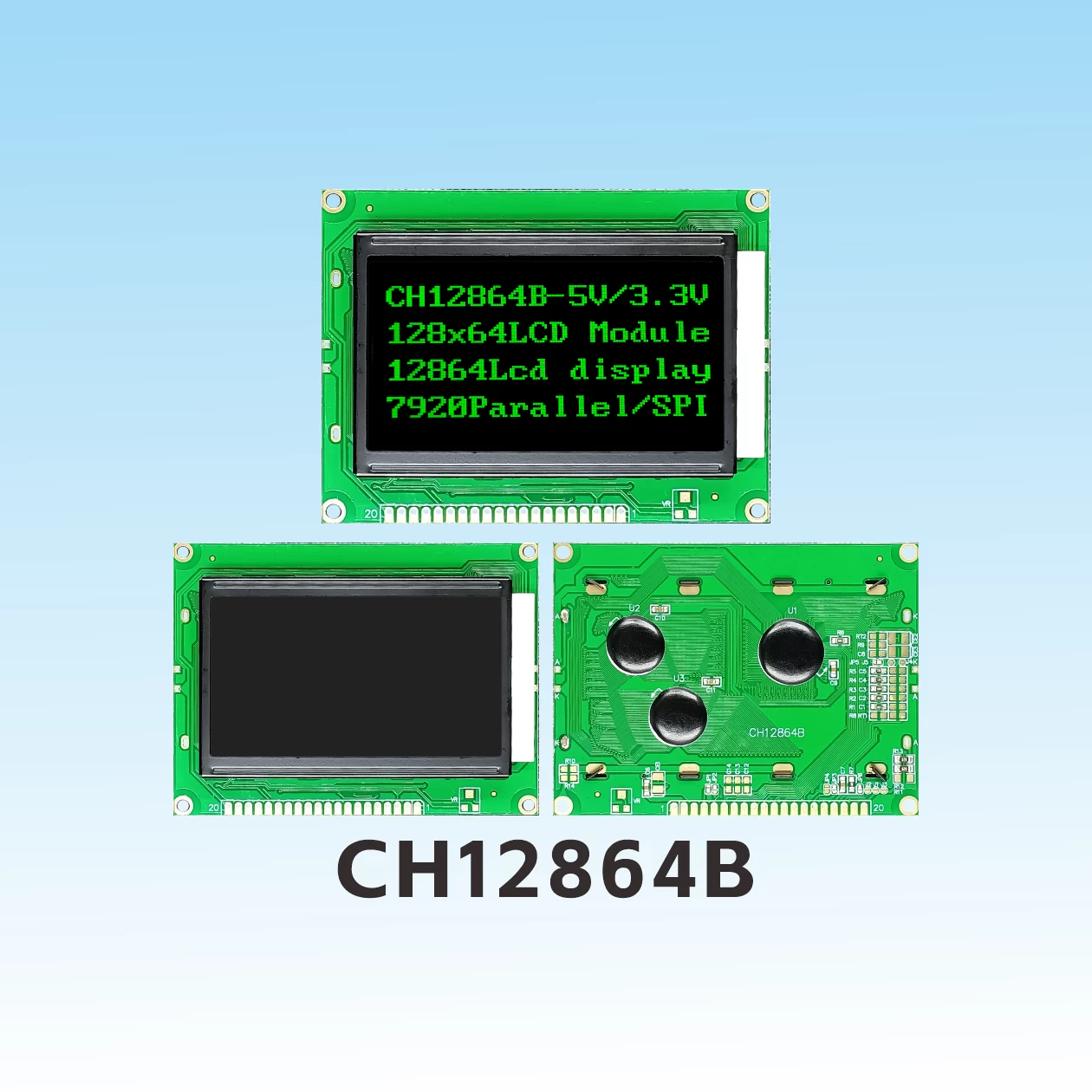 CH12864B 12864 lcd pinout