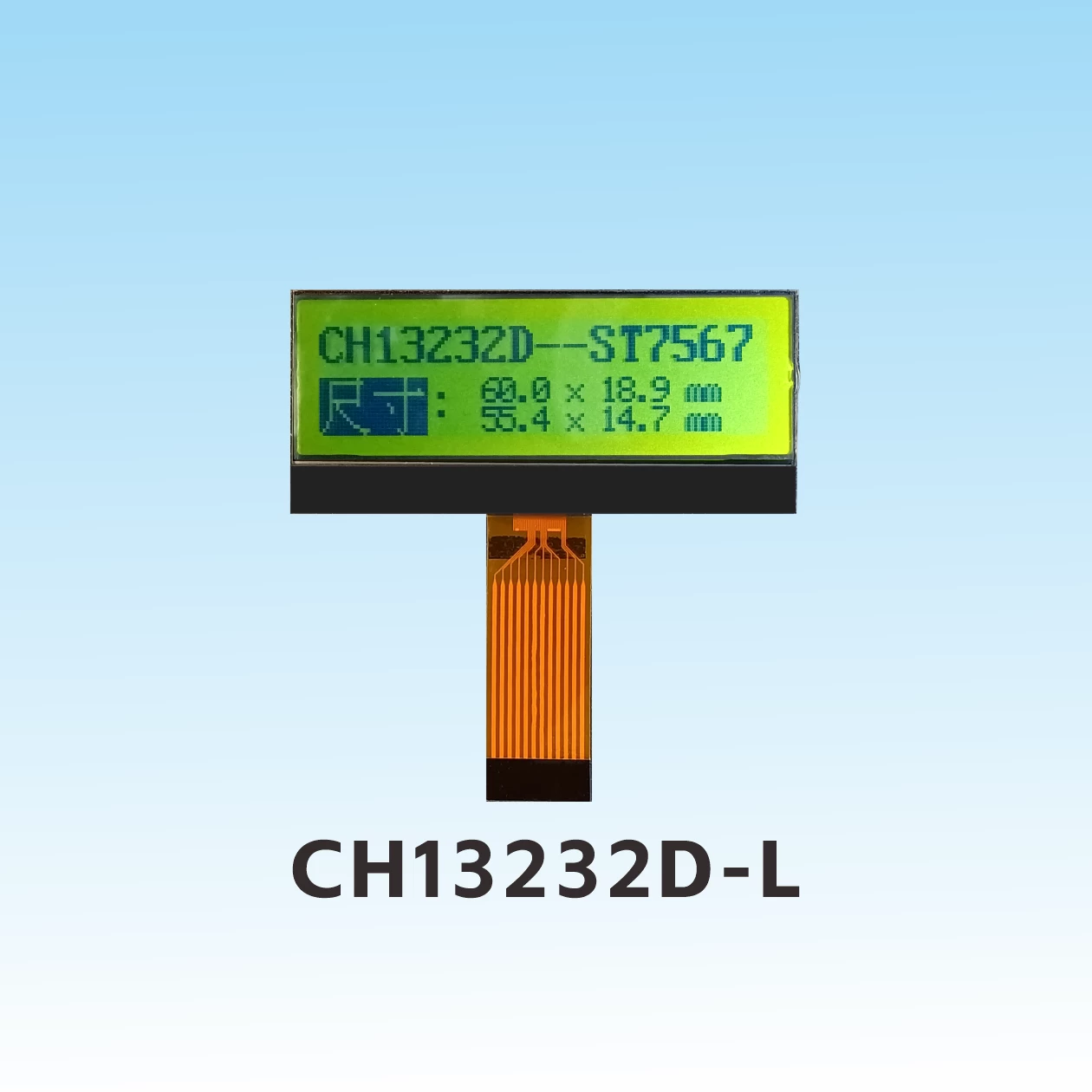 CH13232D-L COG Graphic LCD Module