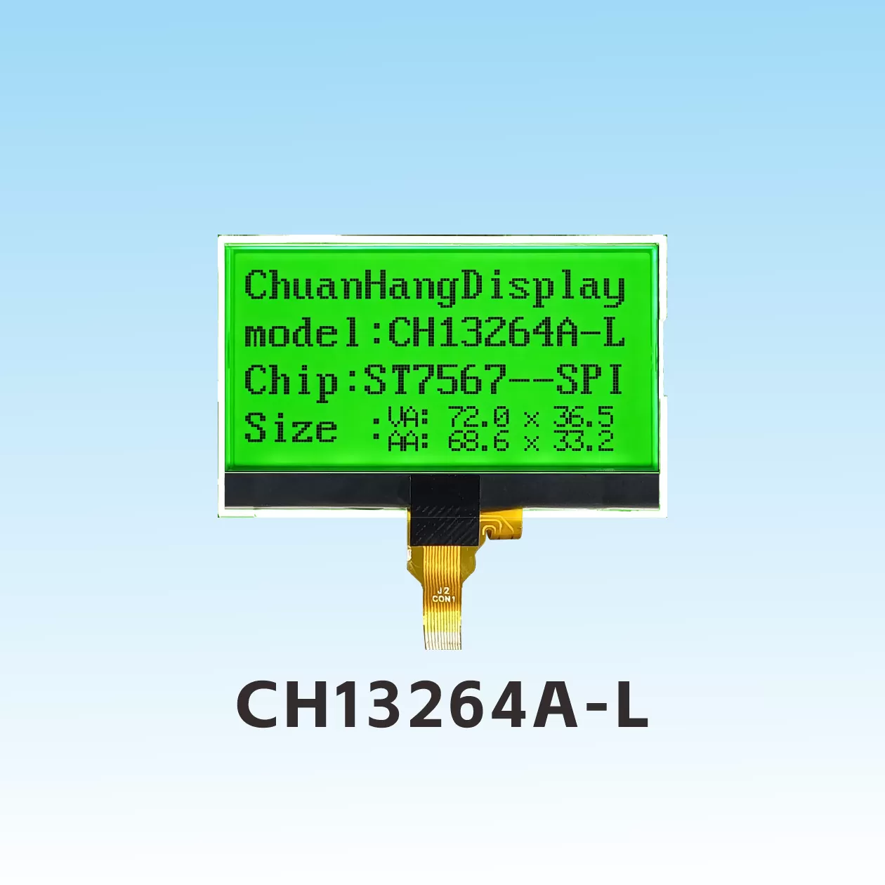 Module LCD graphique COG CH13264A-L