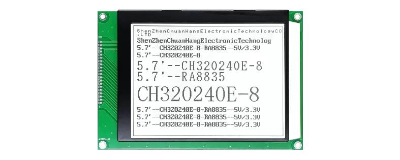 CH320240E-8 COG Graphic LCD Module