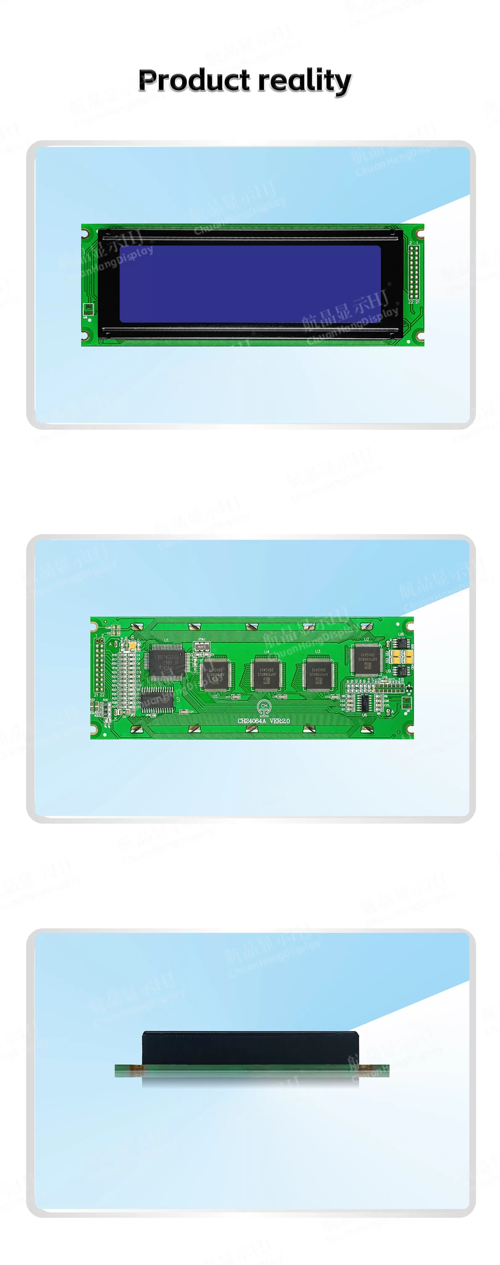 CH24064A 240x64 Affichage LCD T6963C/UC6963 IC
