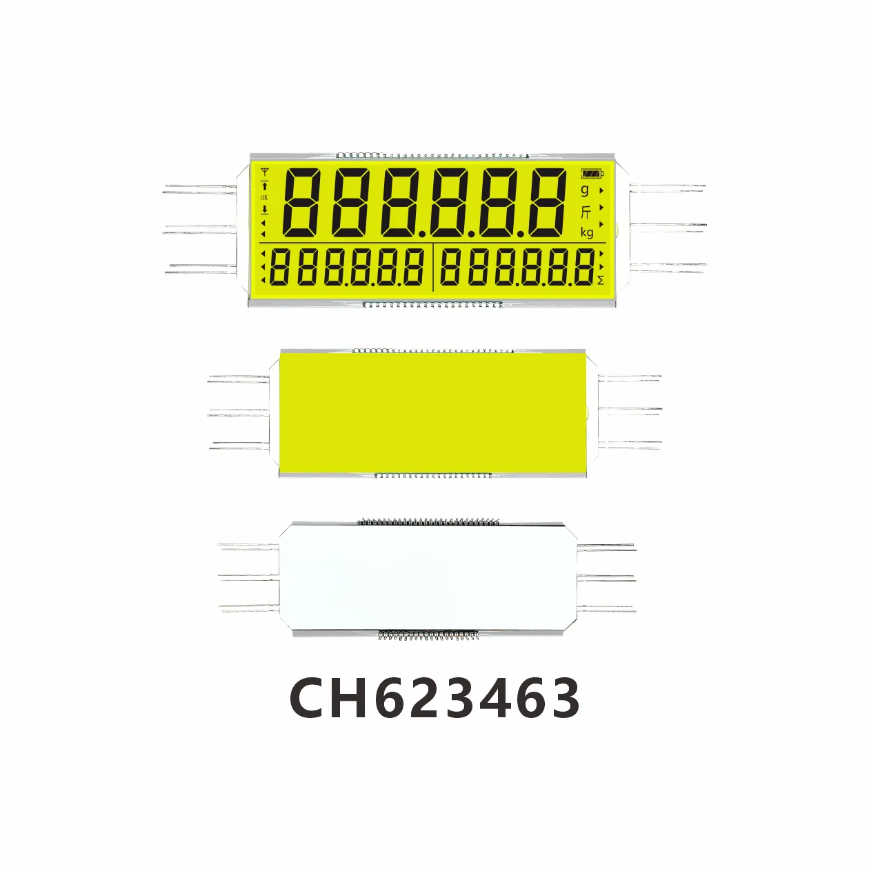 CH623463  Pesage &eacute;lectronique industriel  LCD
