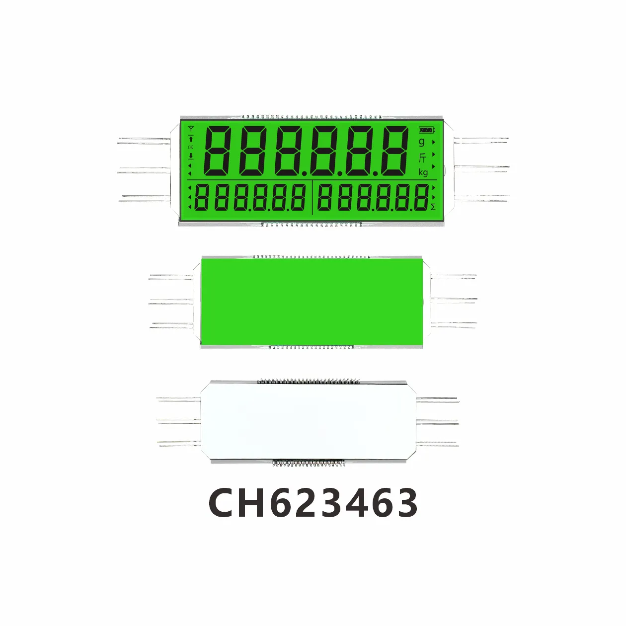 CH623463  Pesage &eacute;lectronique industriel  LCD