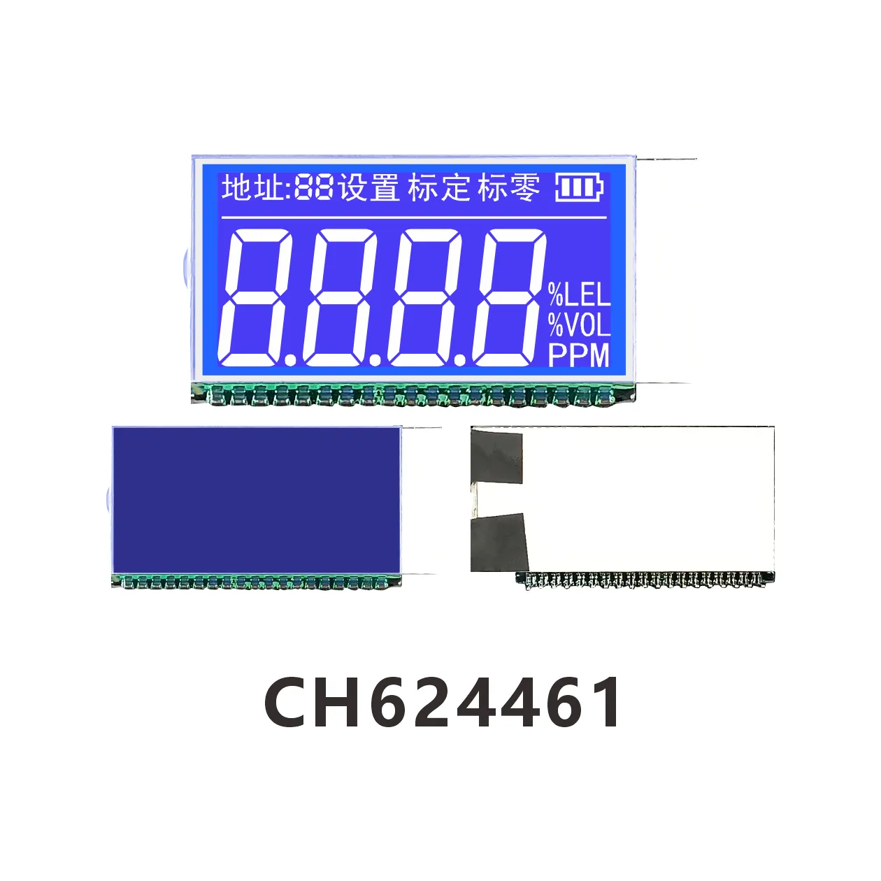 CH624461Instrument de surveillance et de d&eacute;tection de la pollution de l'air &eacute;cran LCD