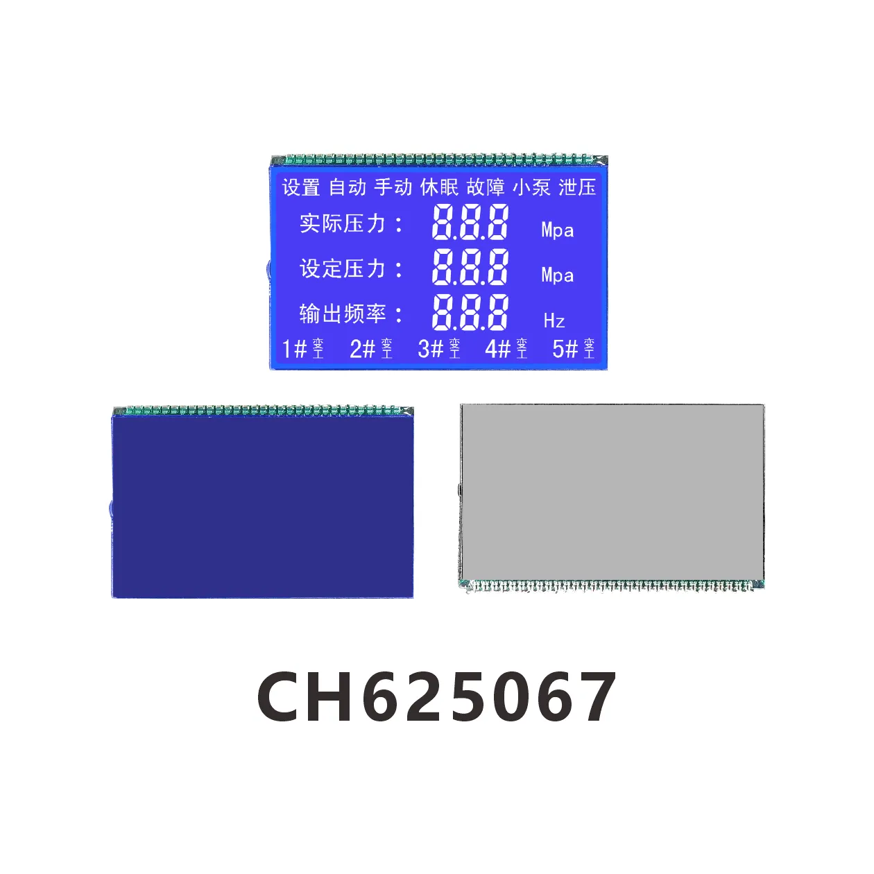 CH625067 Vakuuminstrumentierungsger&auml;te LCD