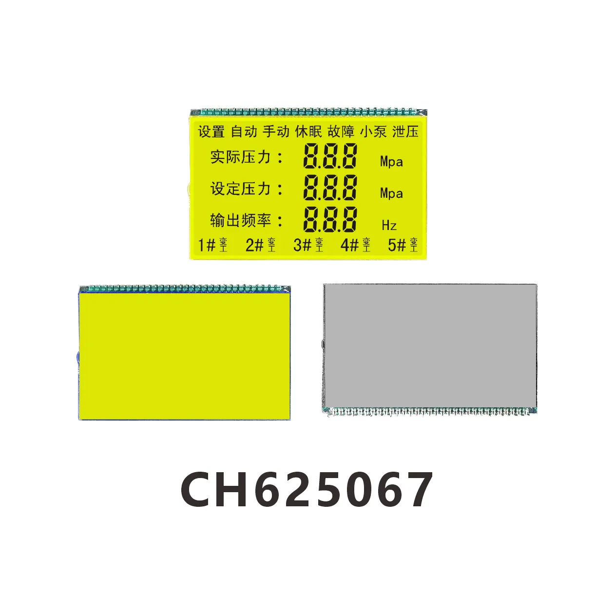 CH625067 Vakuuminstrumentierungsger&auml;te LCD