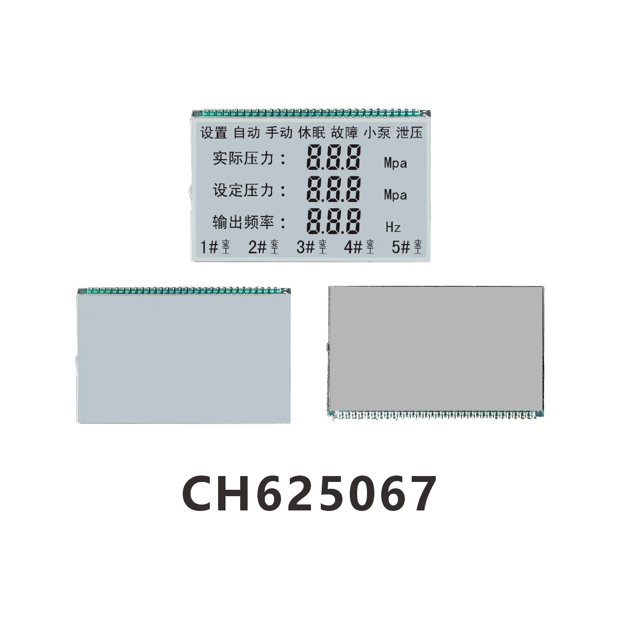 CH625067 Vakuuminstrumentierungsger&auml;te LCD