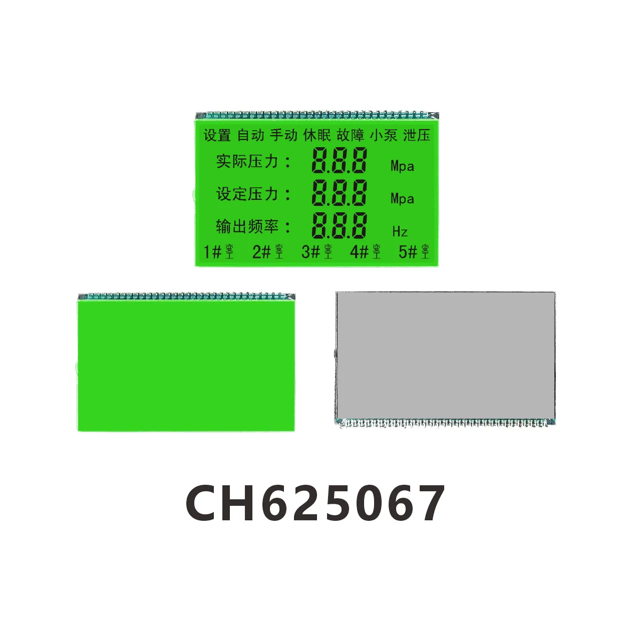 CH625067 Vakuuminstrumentierungsger&auml;te LCD
