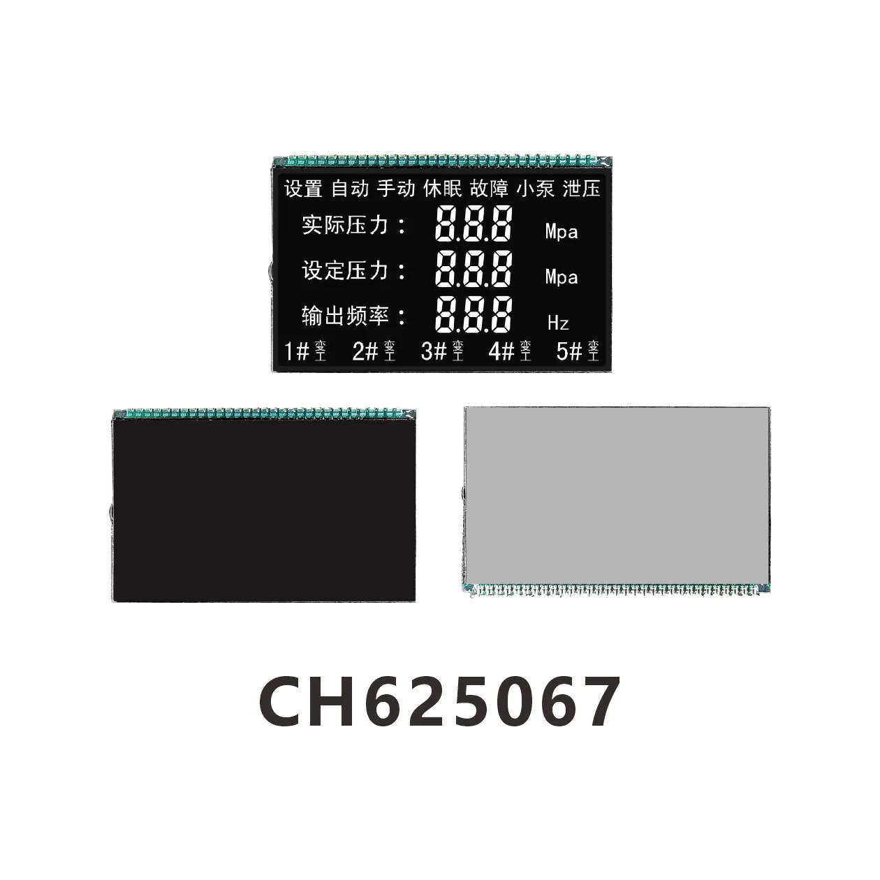 CH625067 Vakuuminstrumentierungsger&auml;te LCD