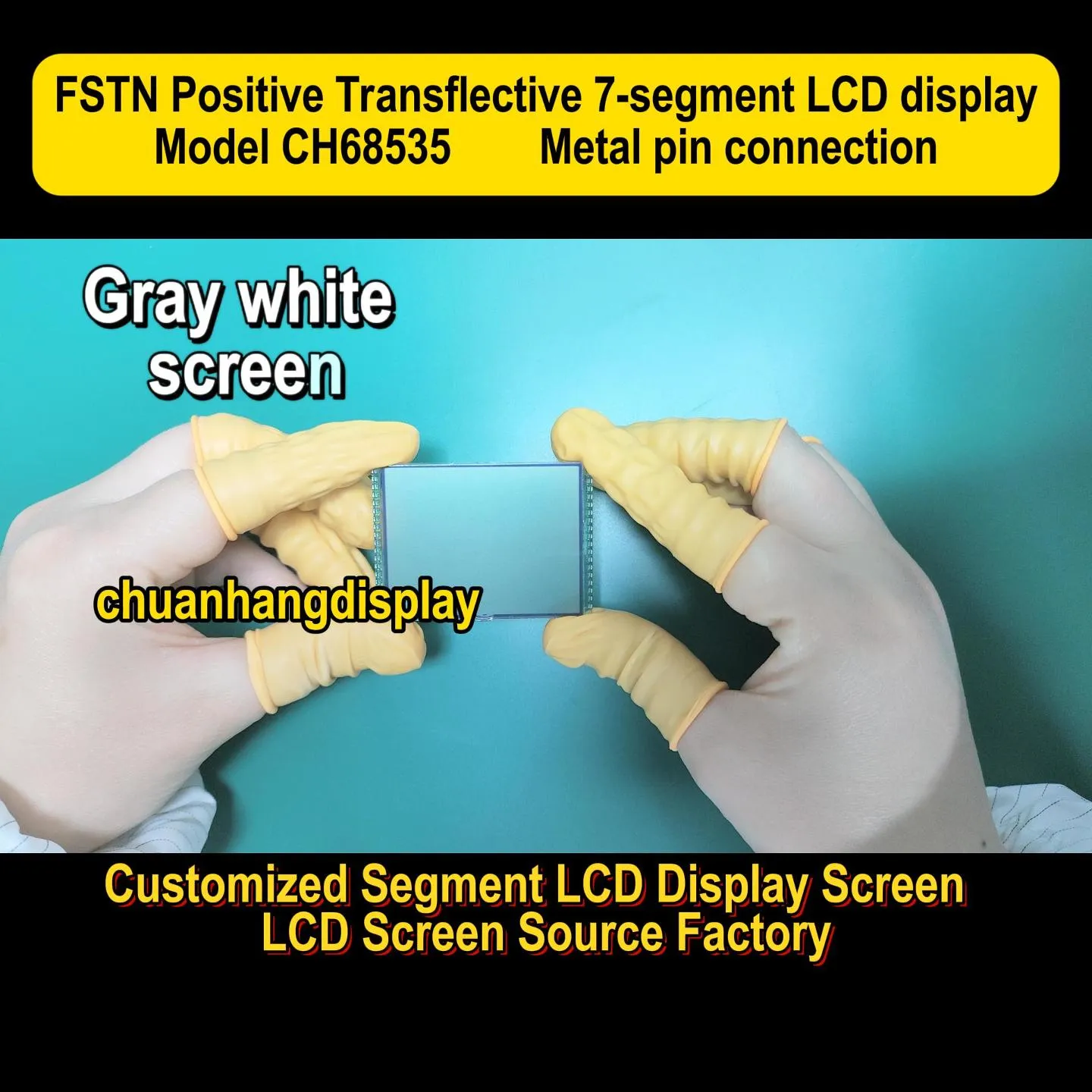 CHF68535H Industrie de l'&eacute;lectricit&eacute; LCD