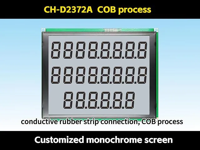 CH-D2372A la pantalla de siete segmentos